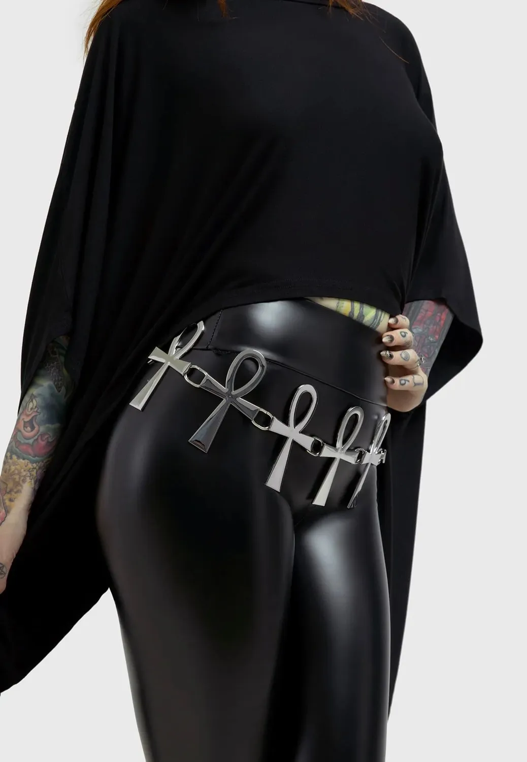Impericon Xena Ankh Belt Silver Gürtel Onesize silber