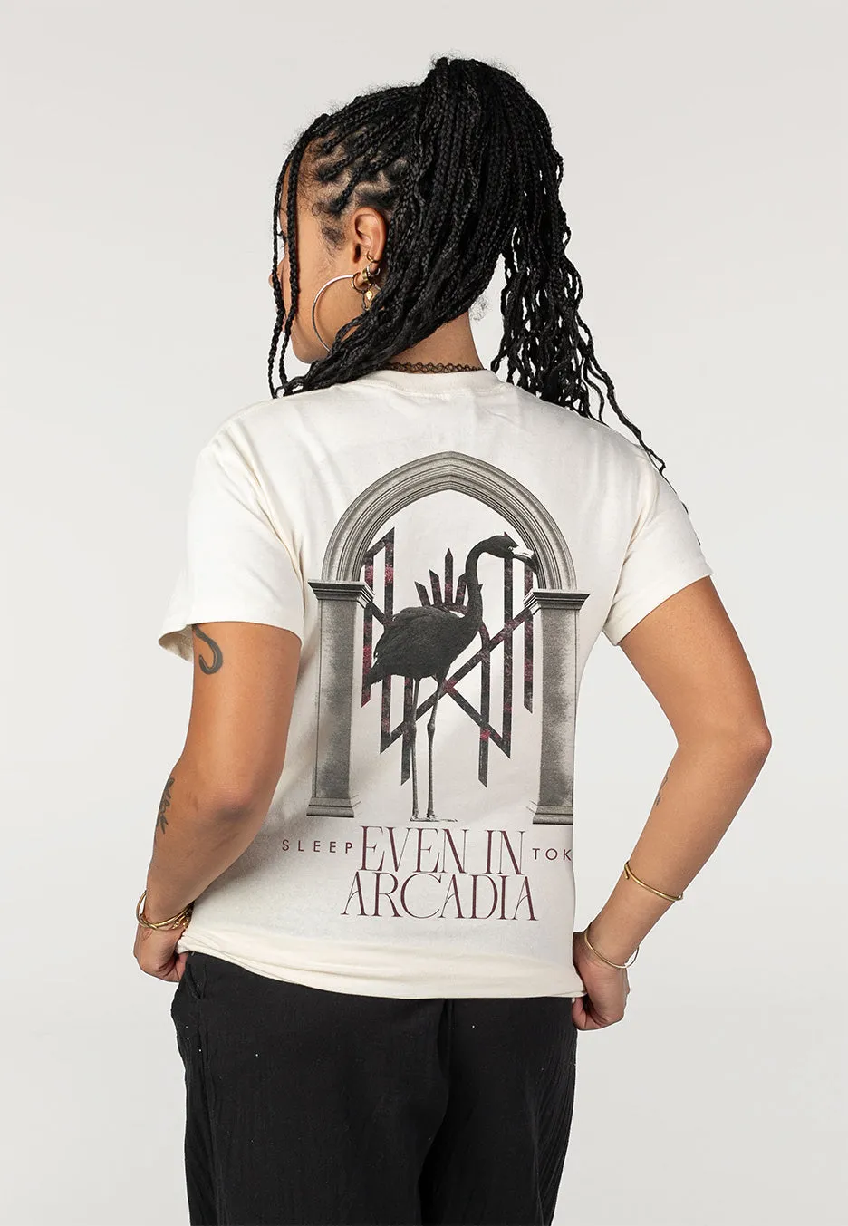 Impericon Jerry Archway T-Shirt natural beige Gr. L