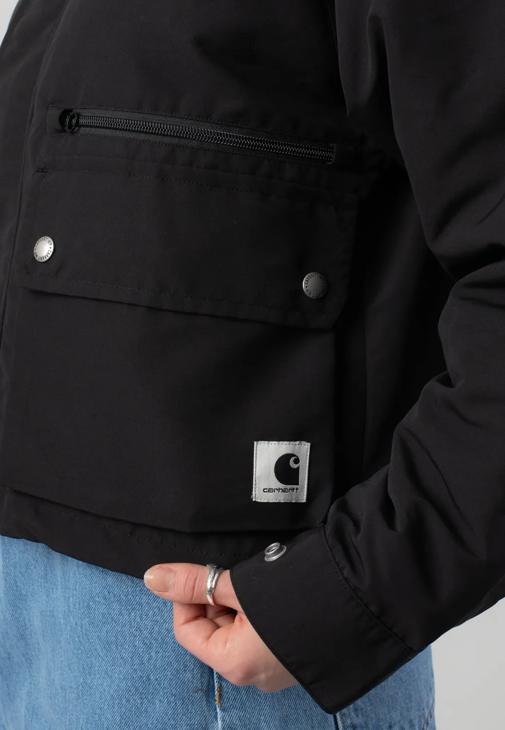 Impericon Irwin Black Jacke schwarz Kurz