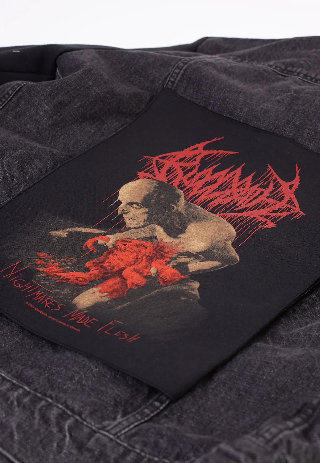 Bloodbath Nightmares Made Flesh Backpatch Onesize schwarz