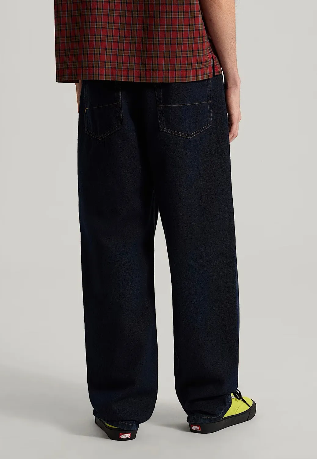 Impericon Check-5 Loose Denim Jeans Dark Rinse Herren