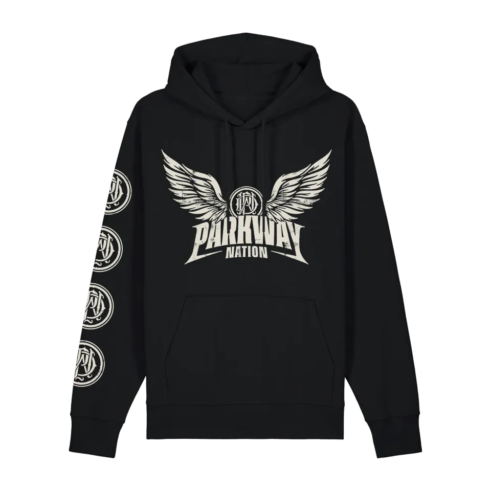 Parkway Drive Parkway Nation Hoodie Schwarz 350 GSM S-3XL