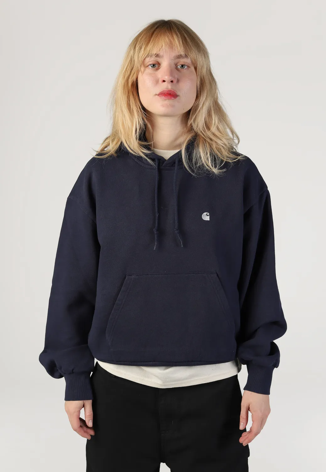 Impericon Hooded Casey Navy Silver Hoodie Damen XS