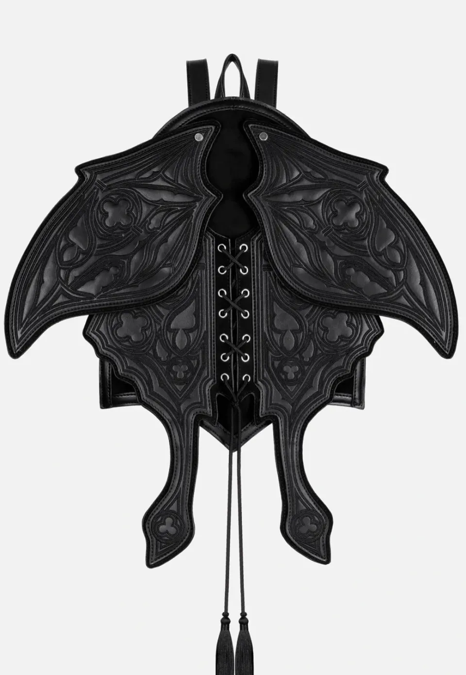 Impericon Obsidian Moth PU Black Rucksack schwarz