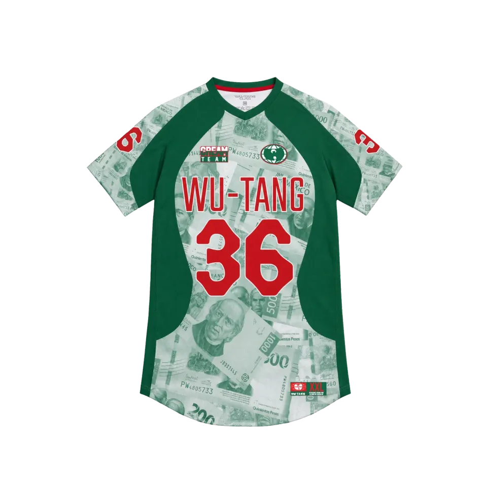Wu-Tang C.R.E.A.M. Team Mexico Trikot Grün 36
