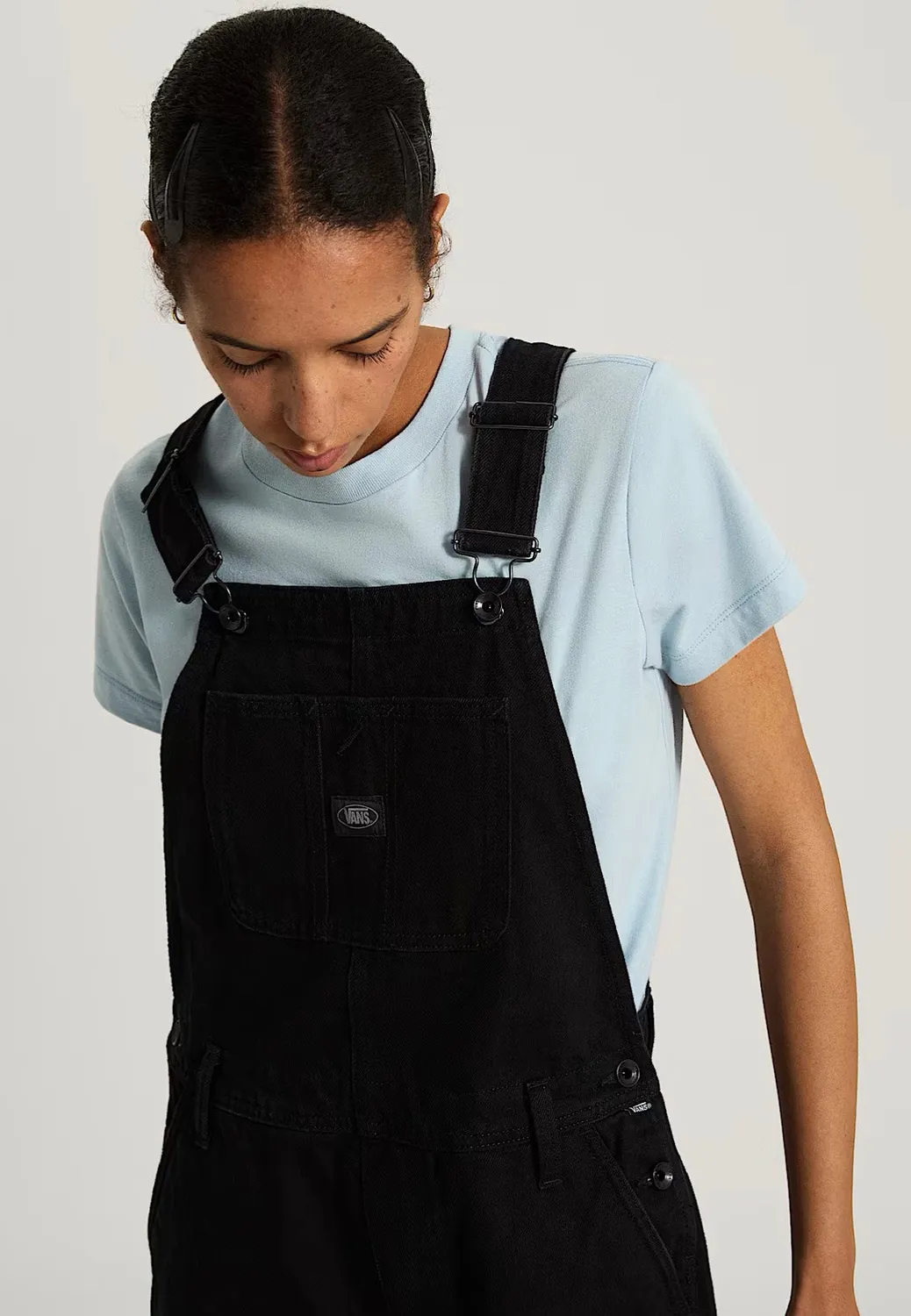 Impericon Chore Denim Overall Black Rinse Hose schwarz