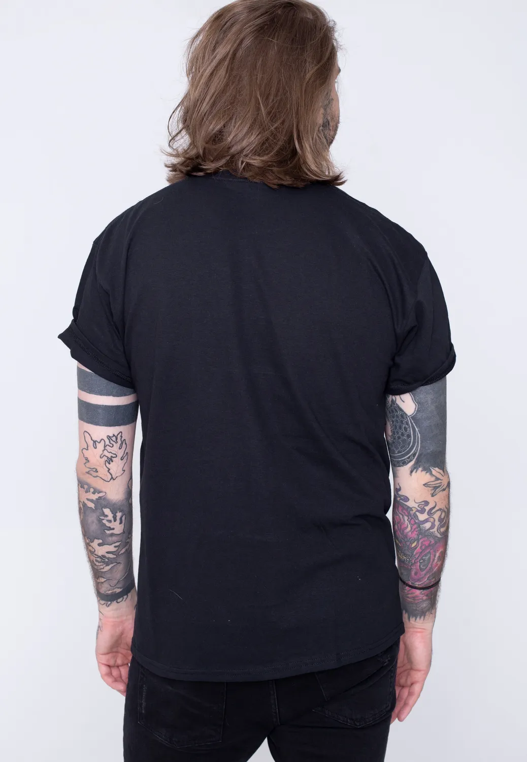 Deaf To Our Prayers Cross T-Shirt schwarz