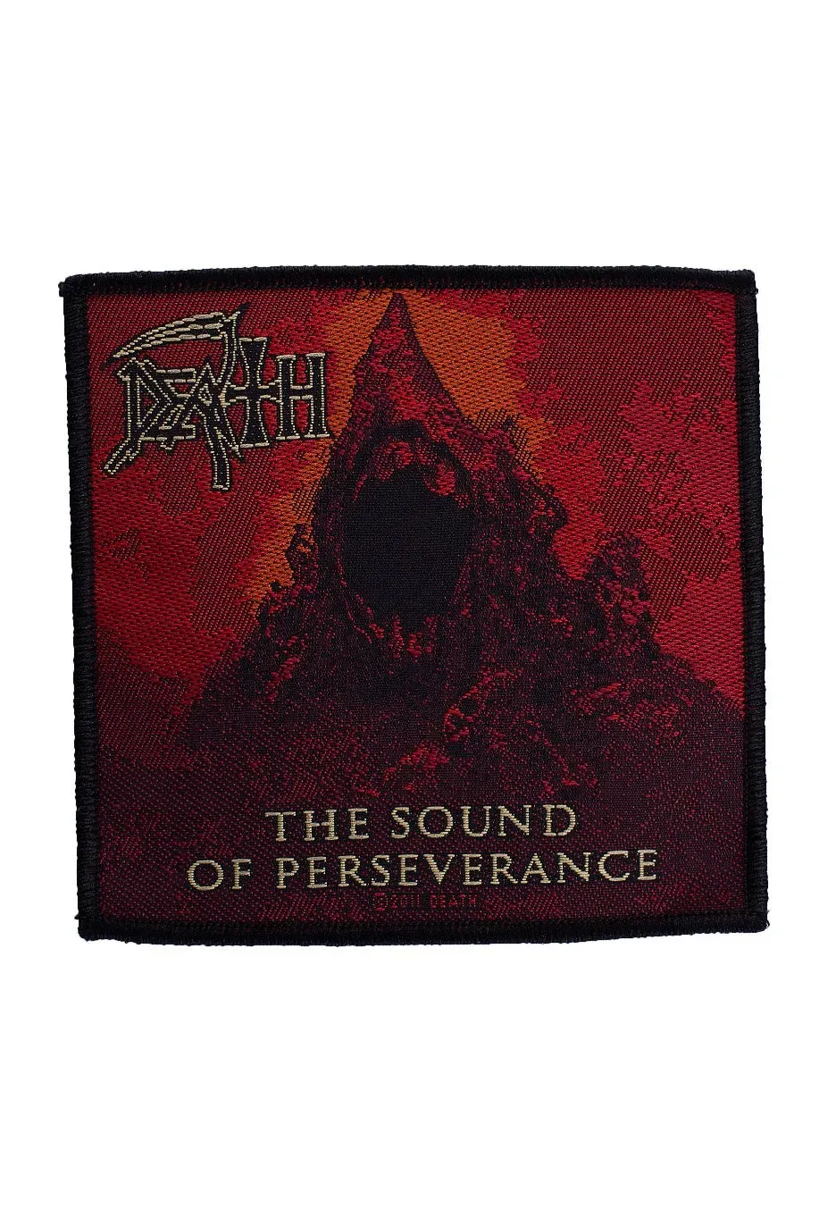 Death The Sound Of Perseverance Patch Aufnäher schwarz