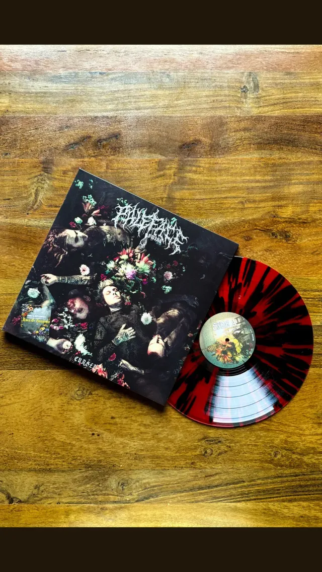 Paleface Swiss Cursed Vinyl Blood Red Splatter
