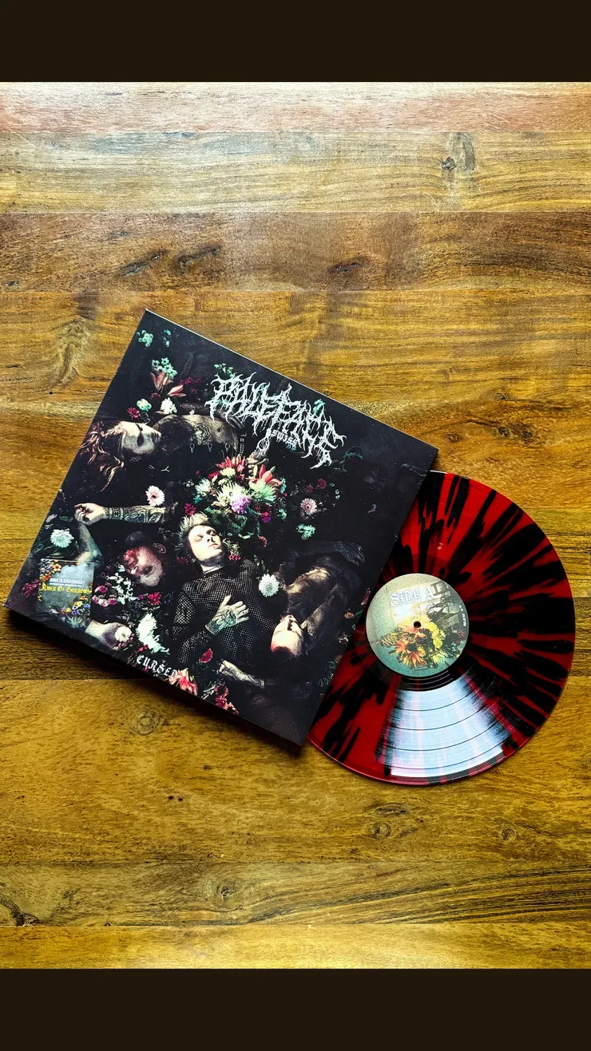 Paleface Swiss Cursed Vinyl Blood Red Splatter