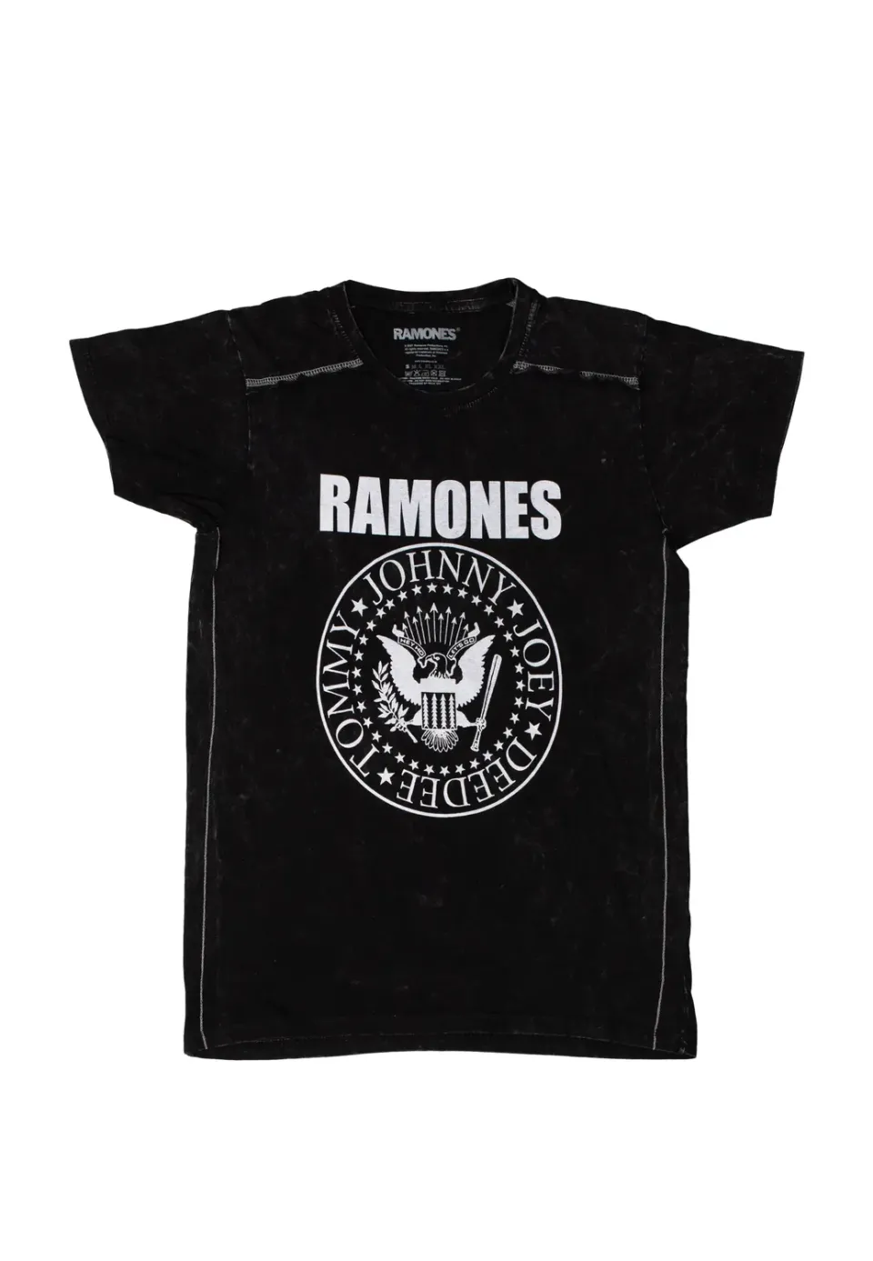 Impericon Presidential Seal Snow Wash T-Shirt schwarz