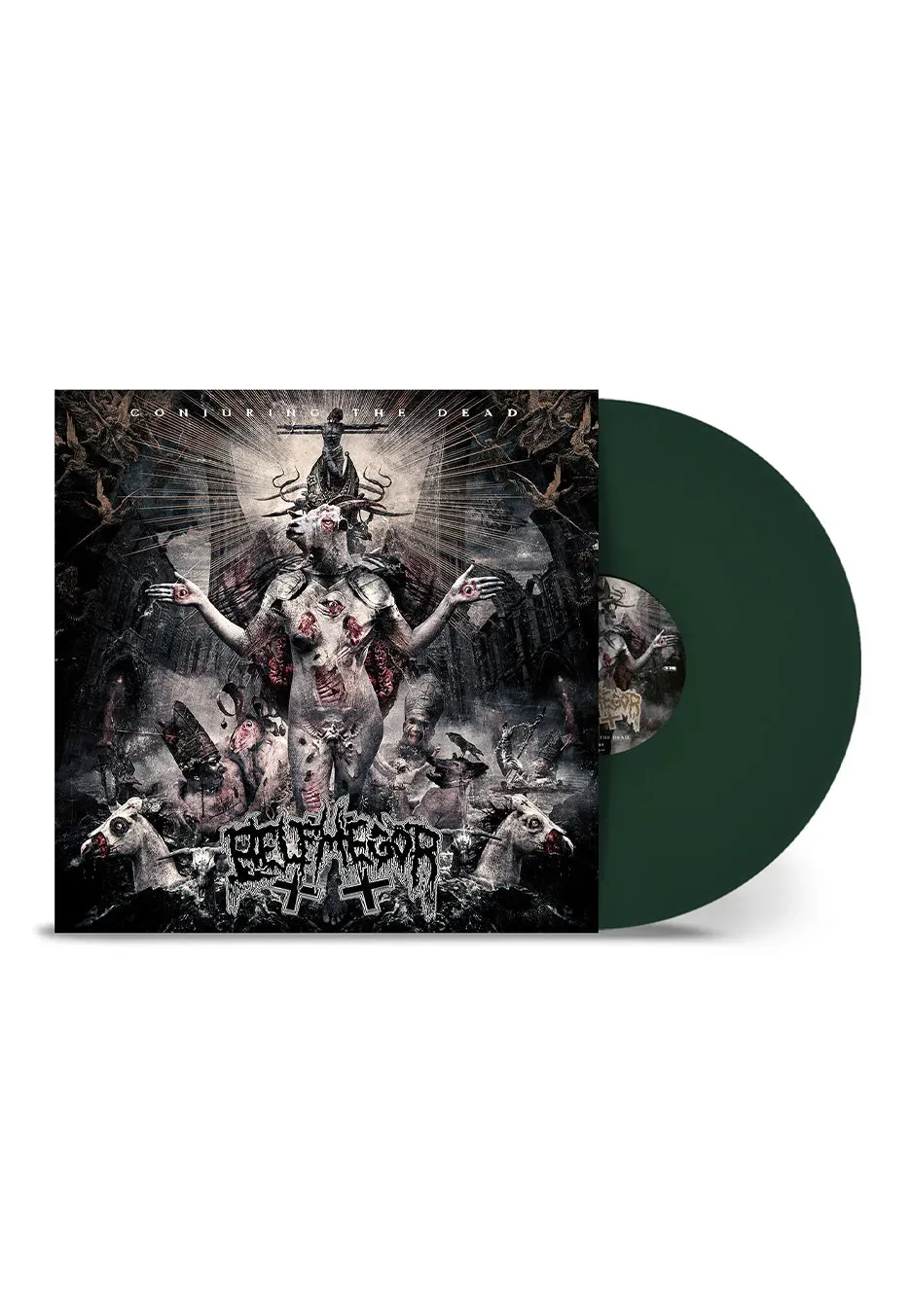 Conjuring the Dead Ltd. Dark Green LP farbiges Vinyl