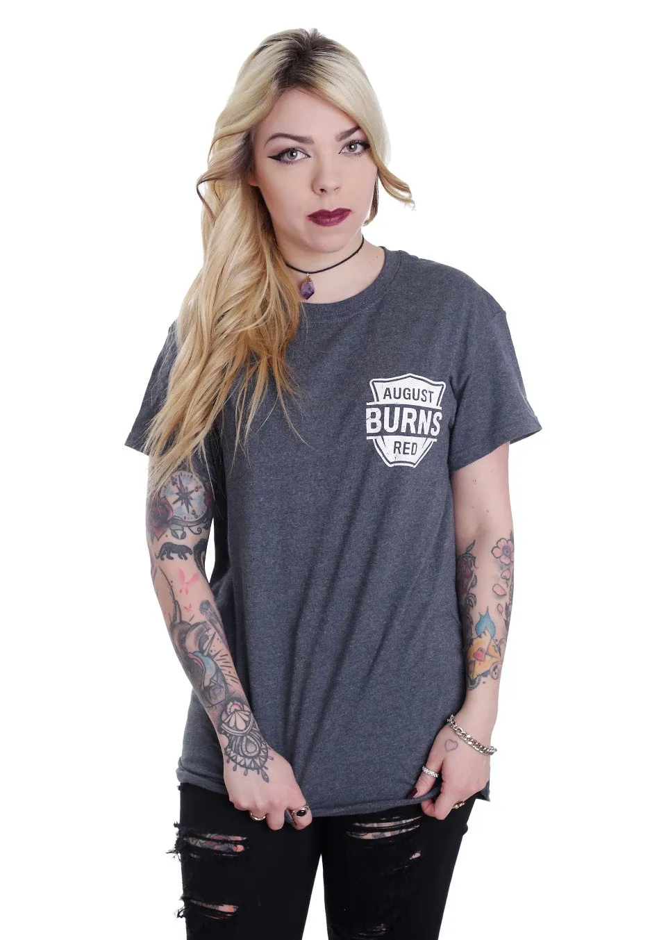 Angry Music Dark Heather T-Shirt Unisex
