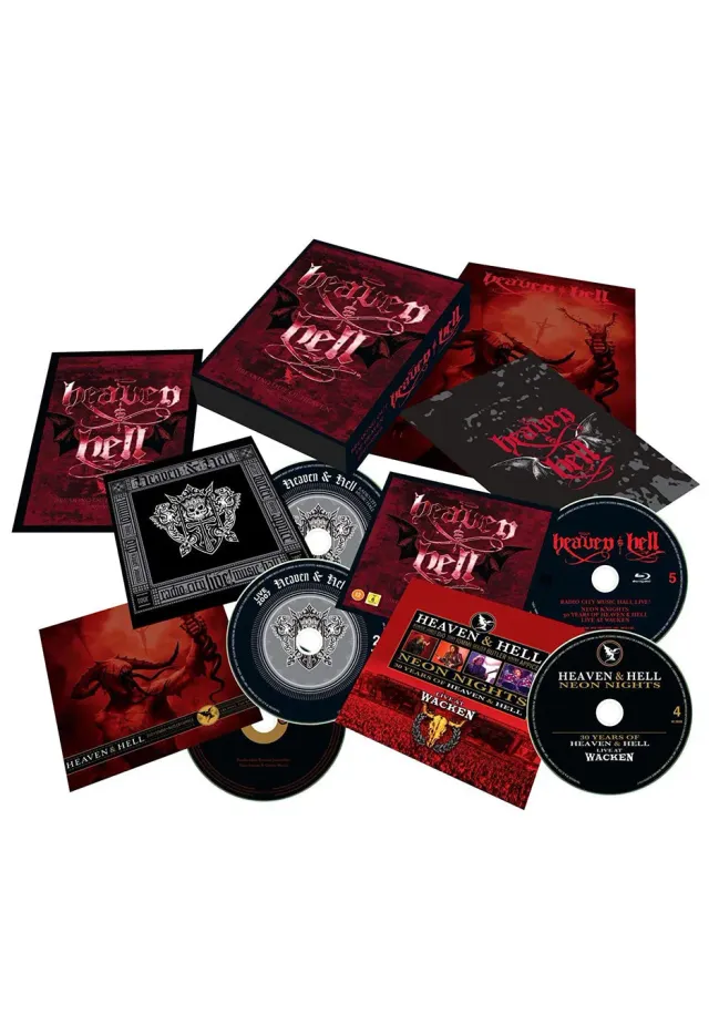 Heaven & Hell Breaking Out Of Heaven 4 CD + Blu-ray Box
