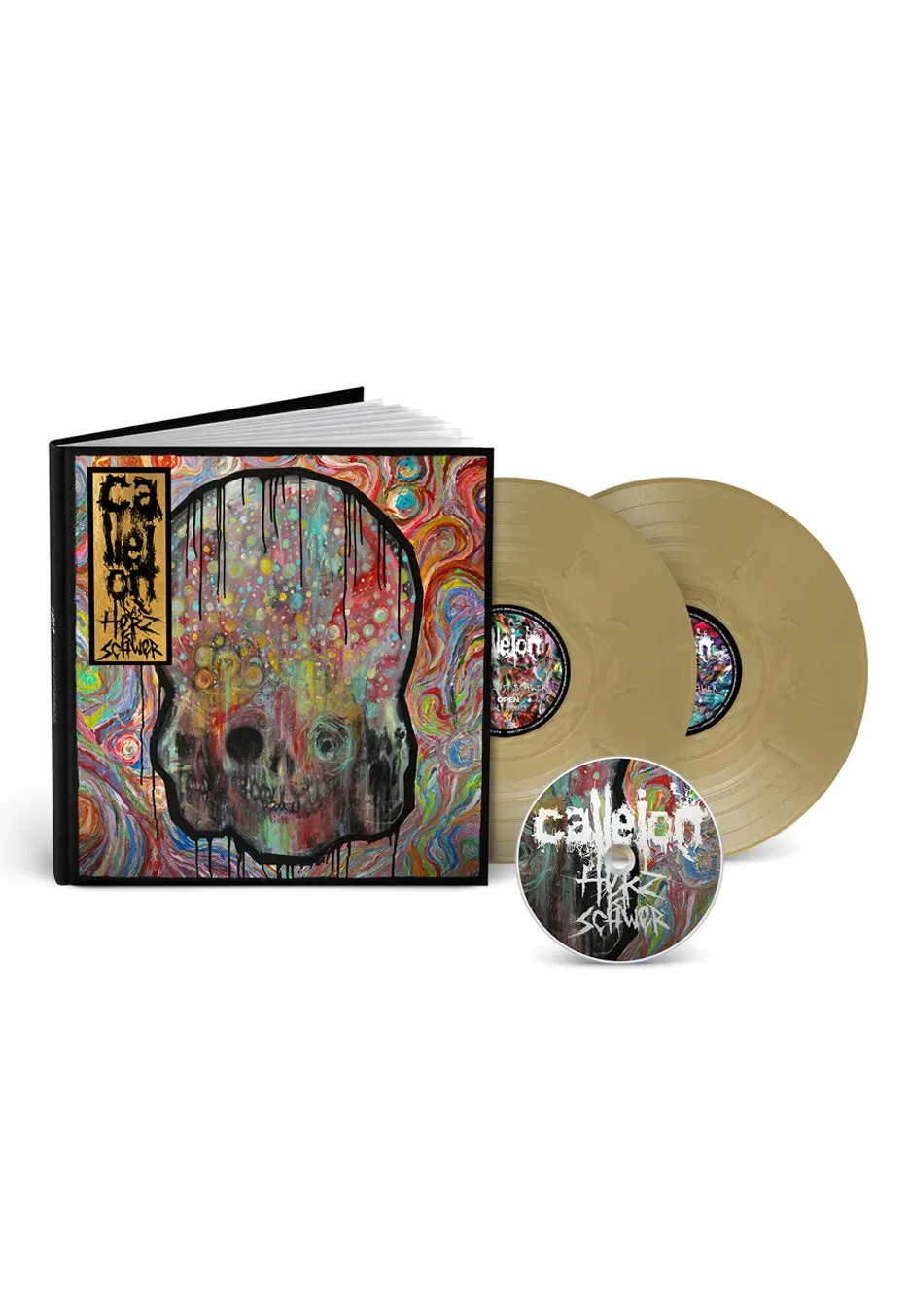 Impericon Das Herz Ist Schwer Deluxe Gold Colored 2 Vinyl + CD