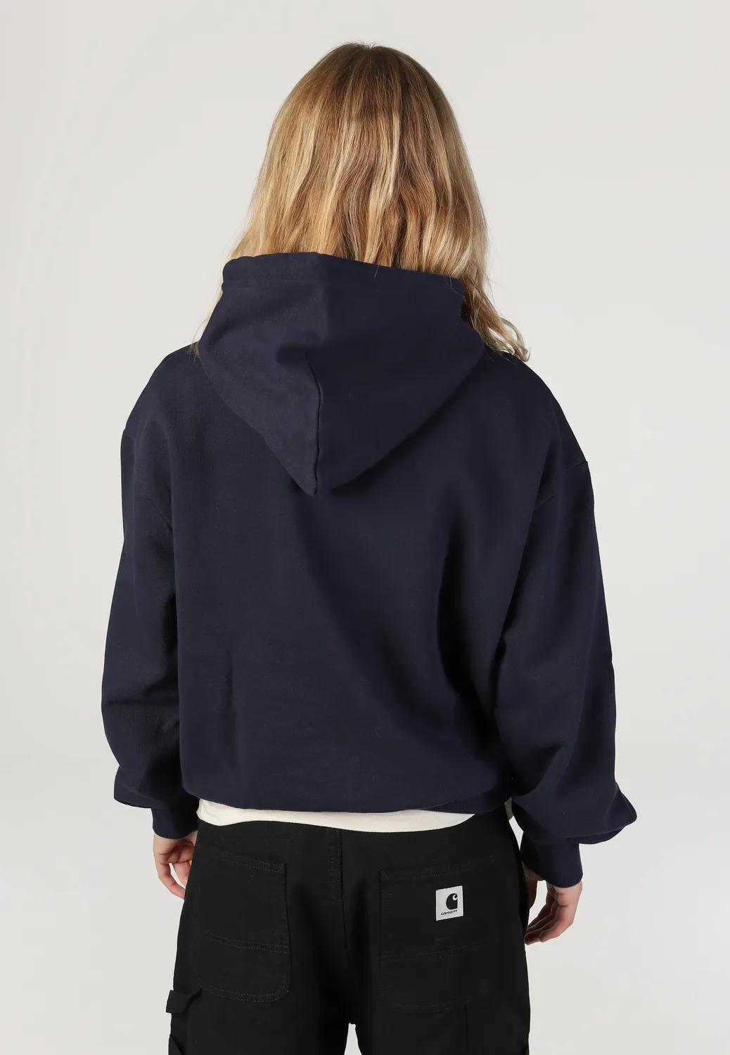 Impericon Hooded Casey Navy Silver Hoodie Damen XS