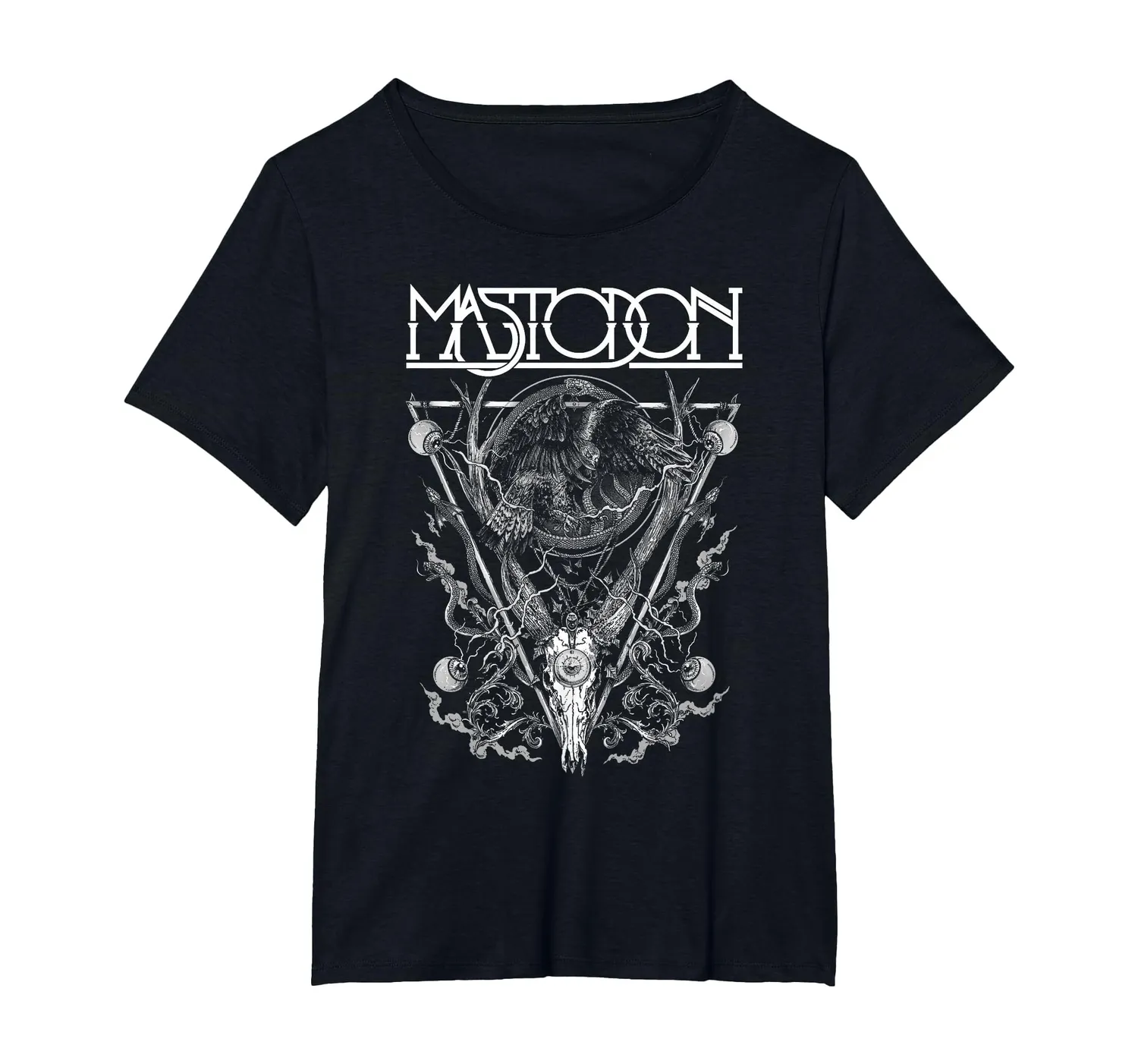 Mastodon Five Eyes T-Shirt Augen Print