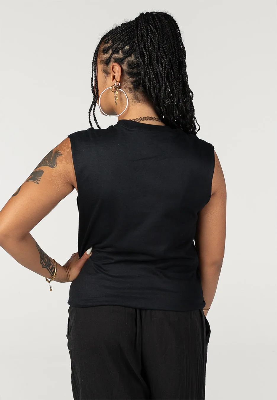 Impericon Metal Logo Sleeveless Tank schwarz