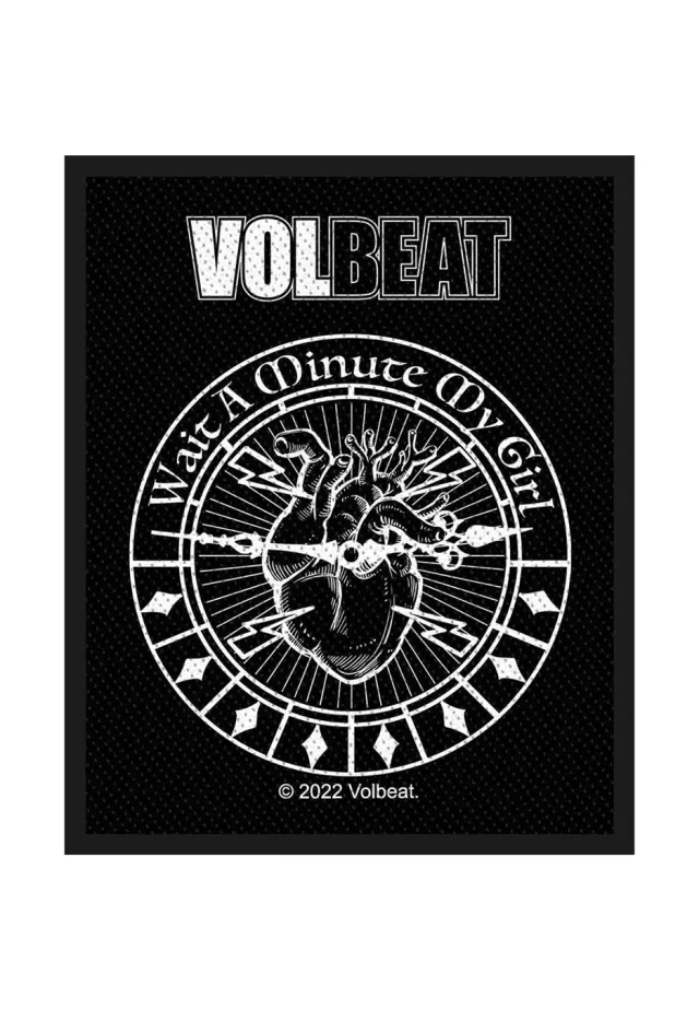 Impericon Wait A Minute My Girl Aufnäher Schwarz Onesize