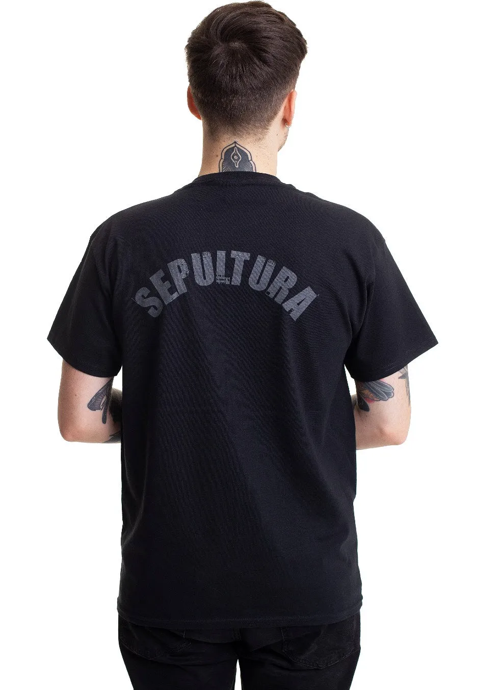 Impericon Grey Icon T-Shirt schwarz L Jersey