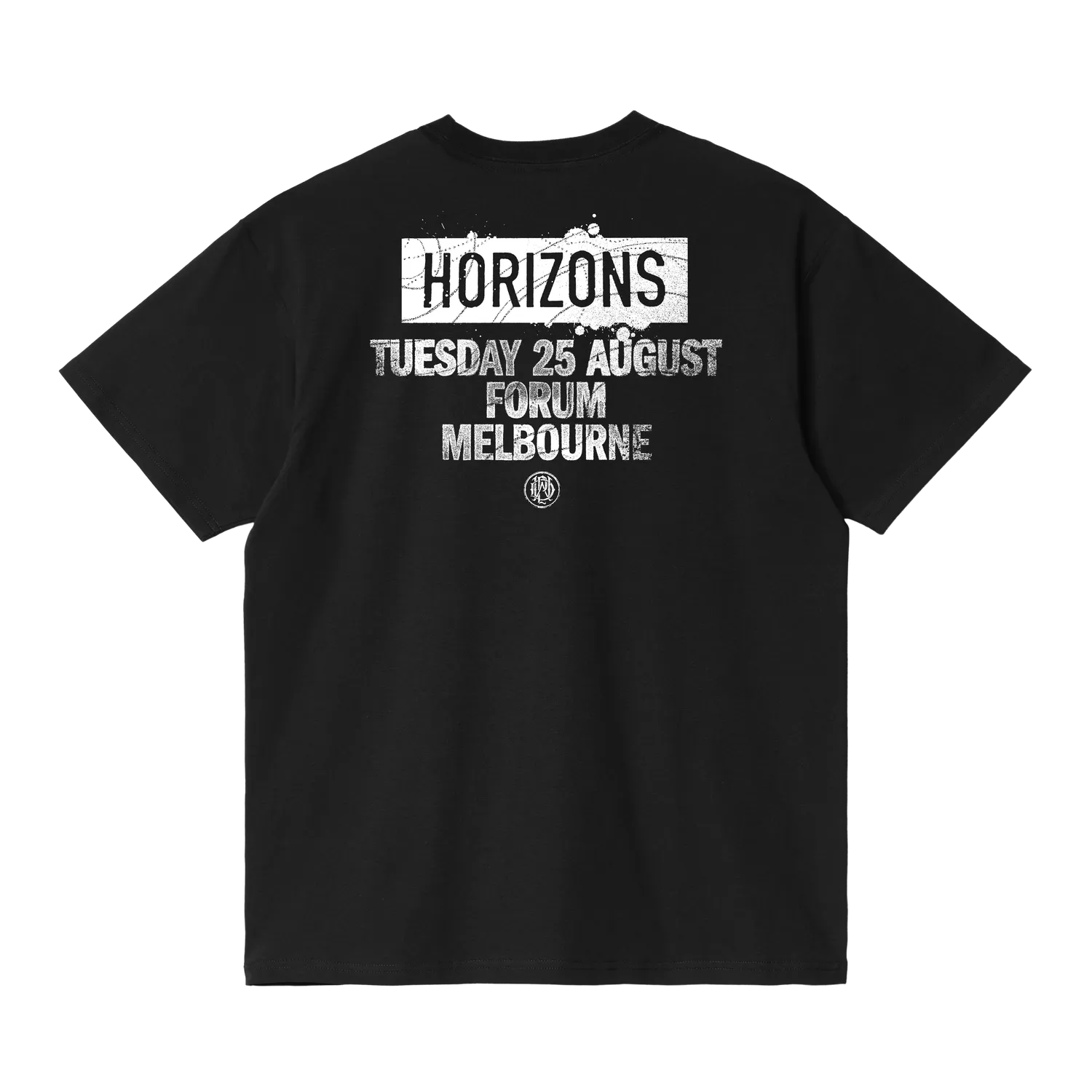 Parkway Drive Horizons Melbourne AUG 25 T-Shirt Schwarz