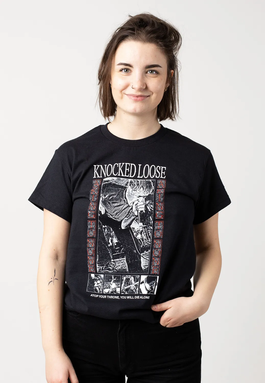 Impericon A King To None T-Shirt schwarz