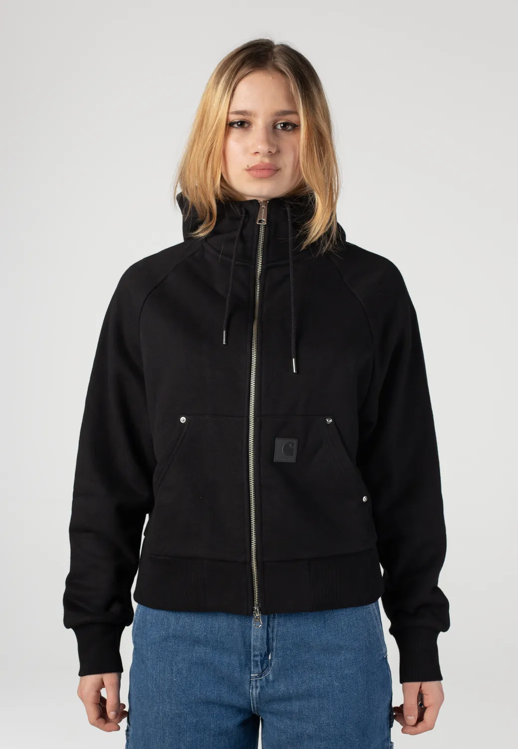Impericon Eldon Black Hooded Jacke Damen Schwarz