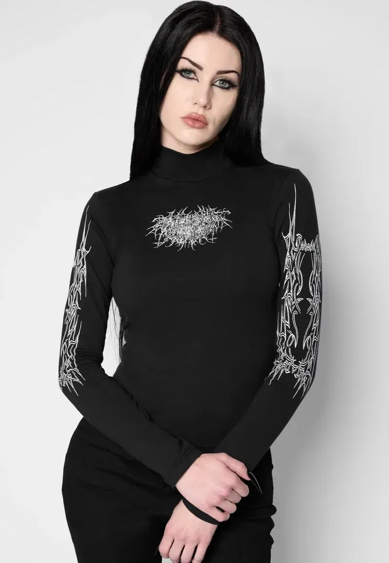 Impericon Lucent Black Longsleeve schwarz M