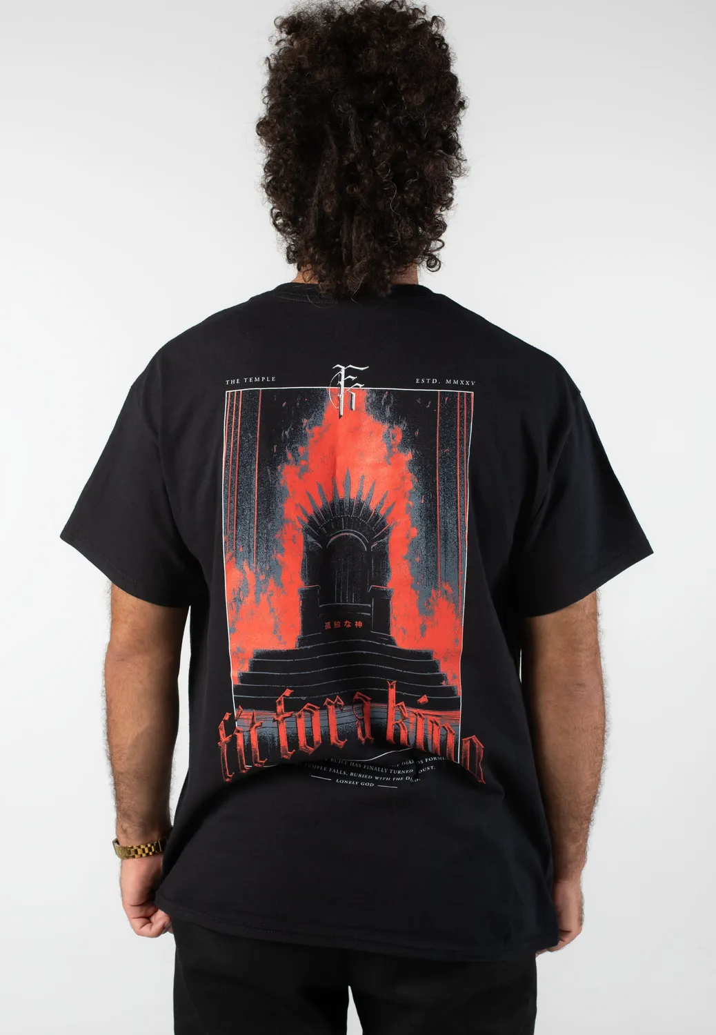 Impericon Throne T-Shirt schwarz L Metalcore