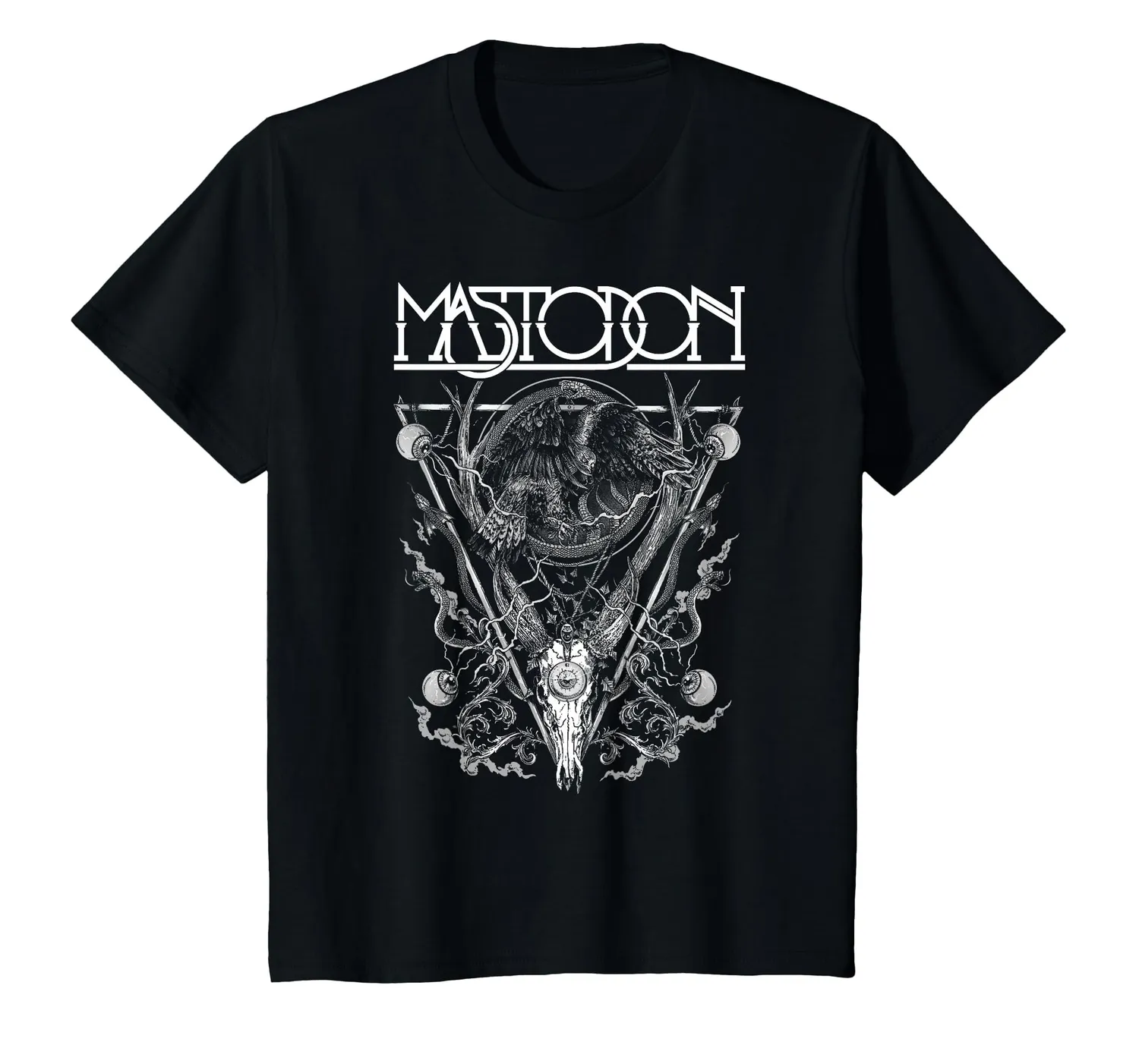 Mastodon Five Eyes T-Shirt Augen Print