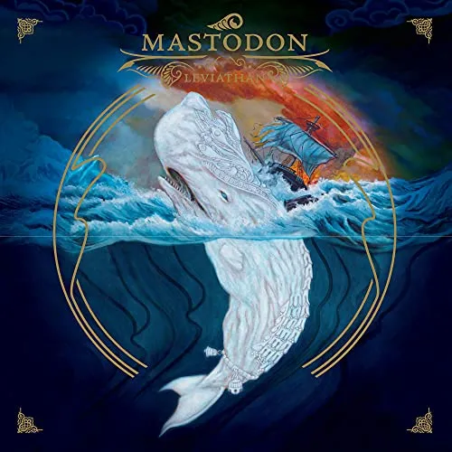 Mastodon Leviathan Vinyl weiß-grün Splatter