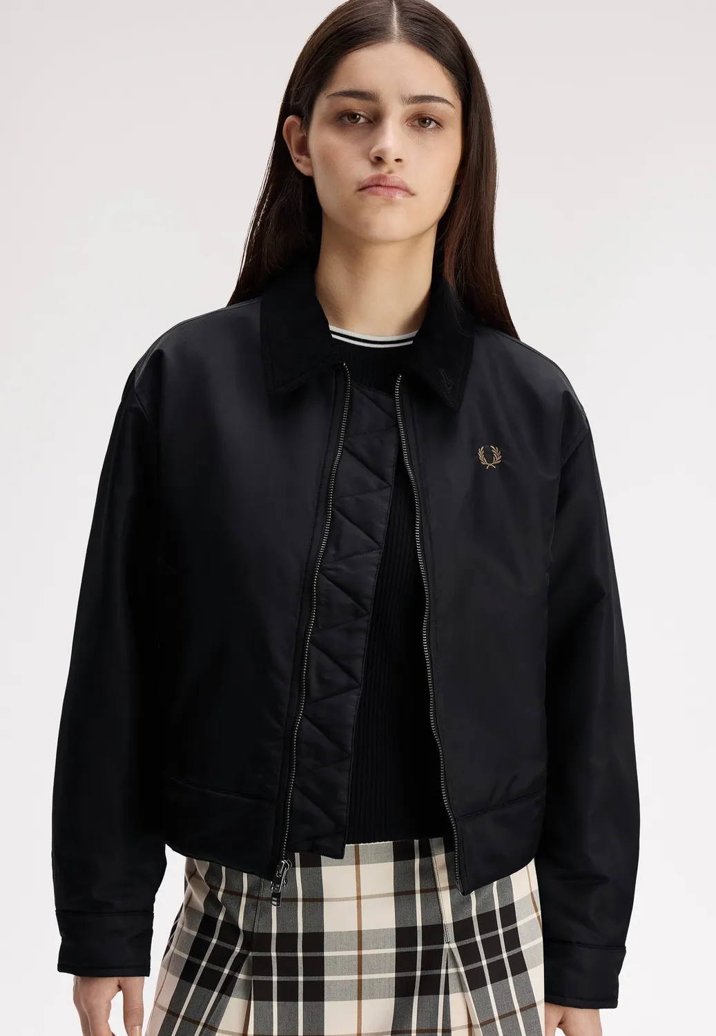 Impericon Padded Caban Black Jacke schwarz