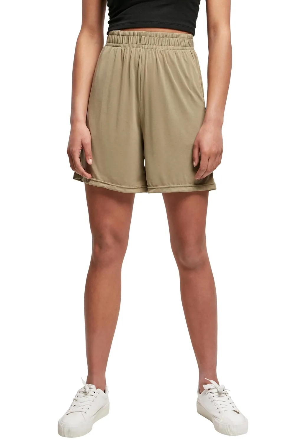 Impericon Ladies Modal Khaki Shorts Stoffshorts khaki