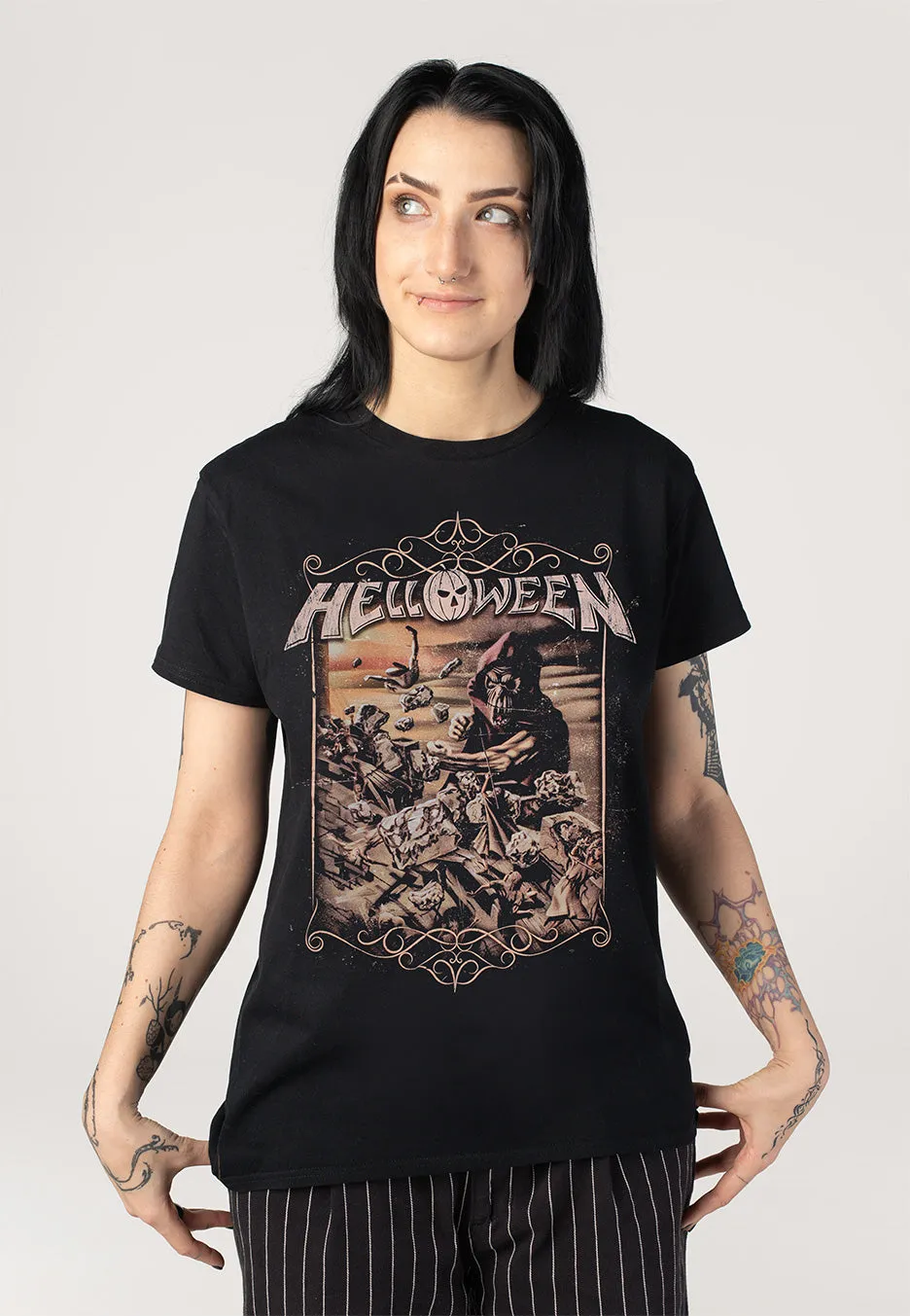 Impericon Vintage Classics Jericho T-Shirt schwarz