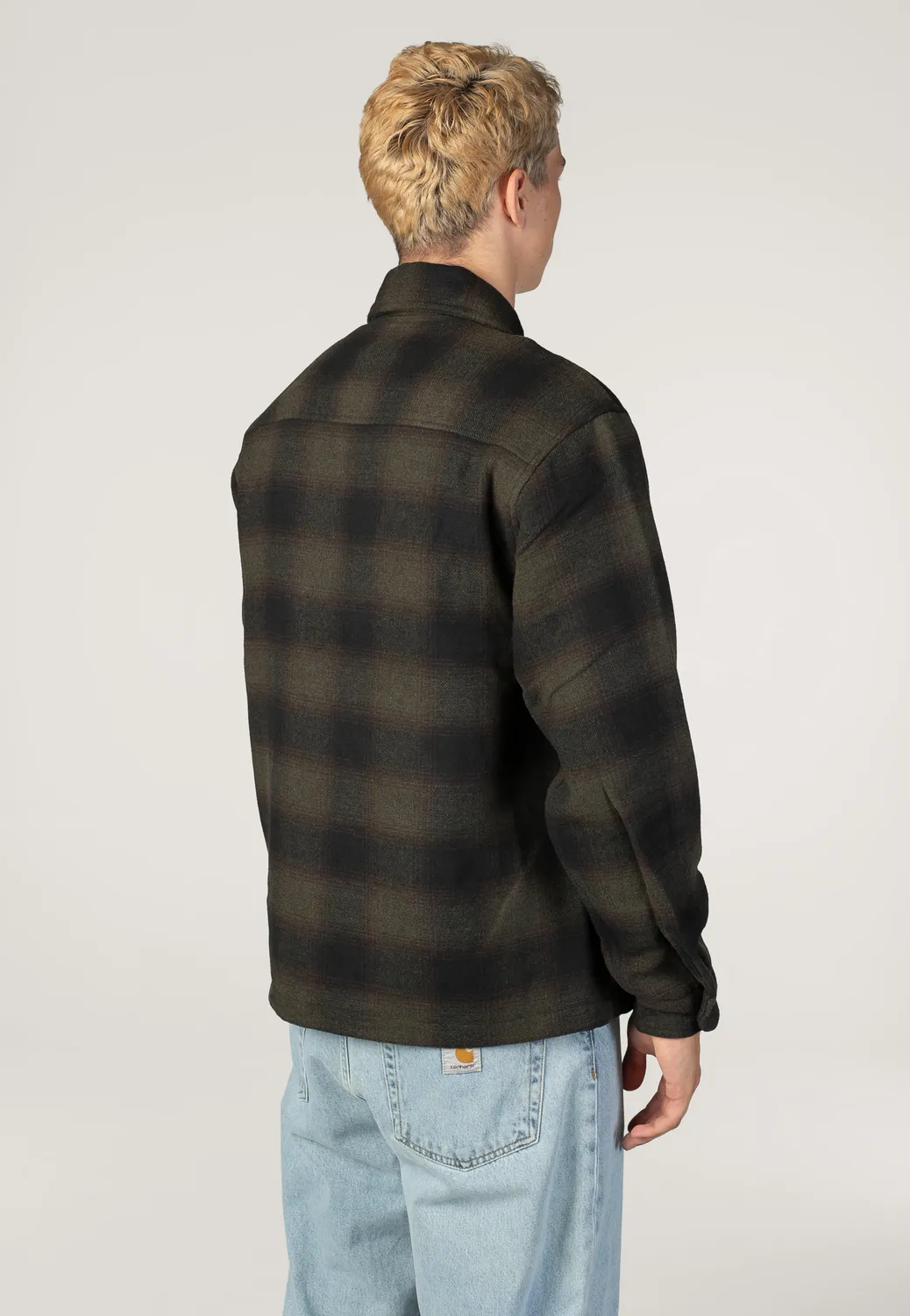 Alton Check Cypress Jacke grün Twill Herren
