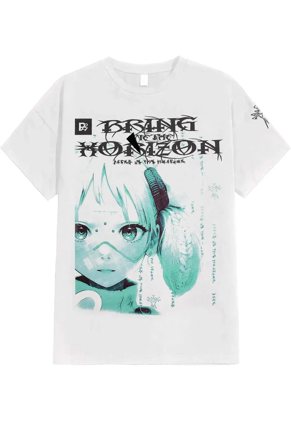 Impericon Nex Gen Anime White T-Shirt weiß