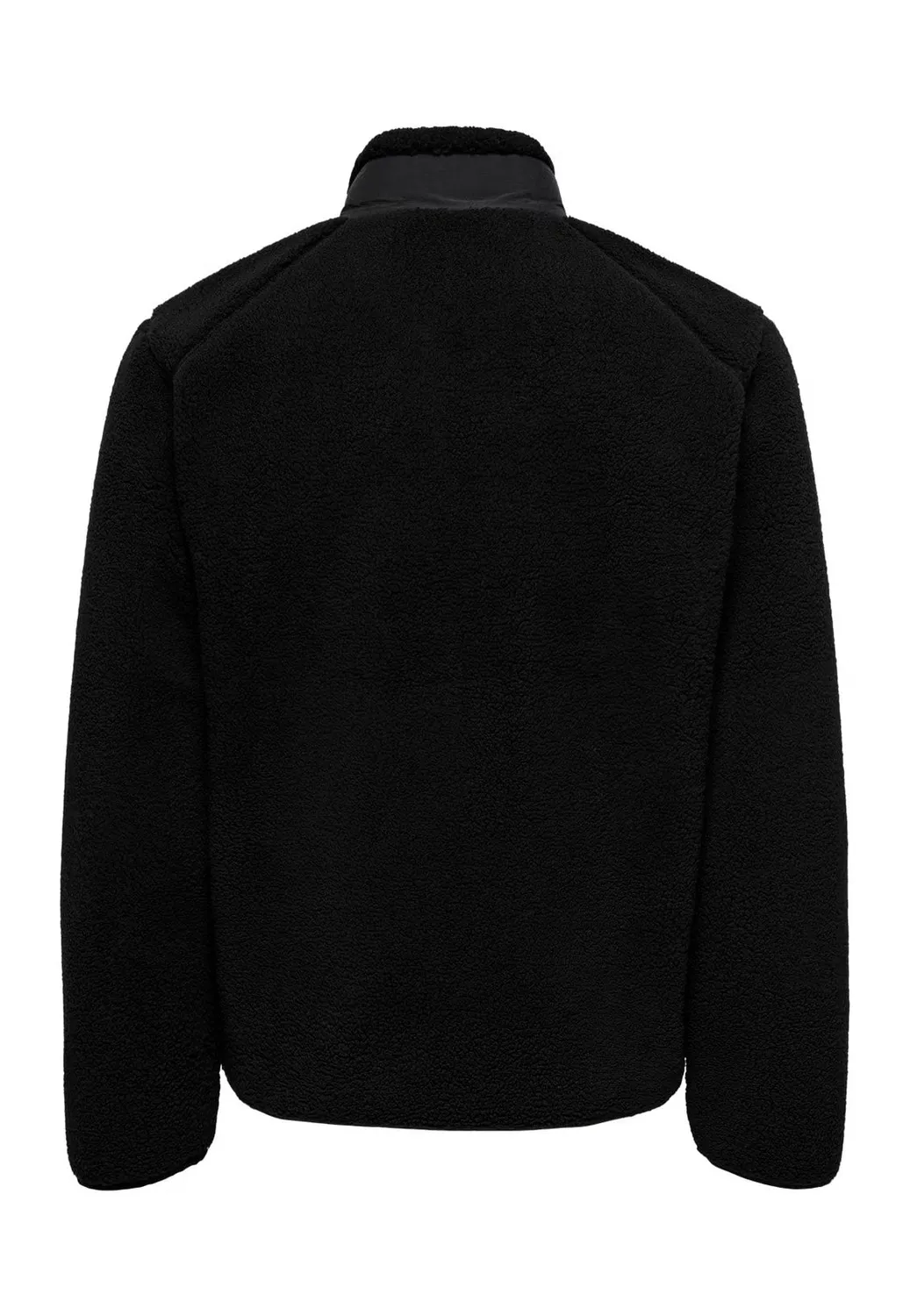 Impericon Dallas Life Sherpa Black Jacke Größe M schwarz Fleece
