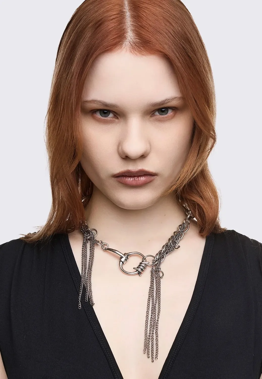 Impericon Flux Clasp Silver Kette silber Gothic