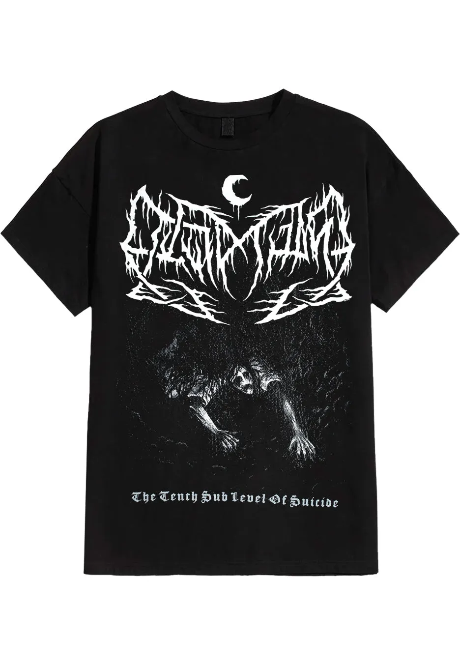 Leviathan Tenth Sublevel Of Suicide T-Shirt schwarz