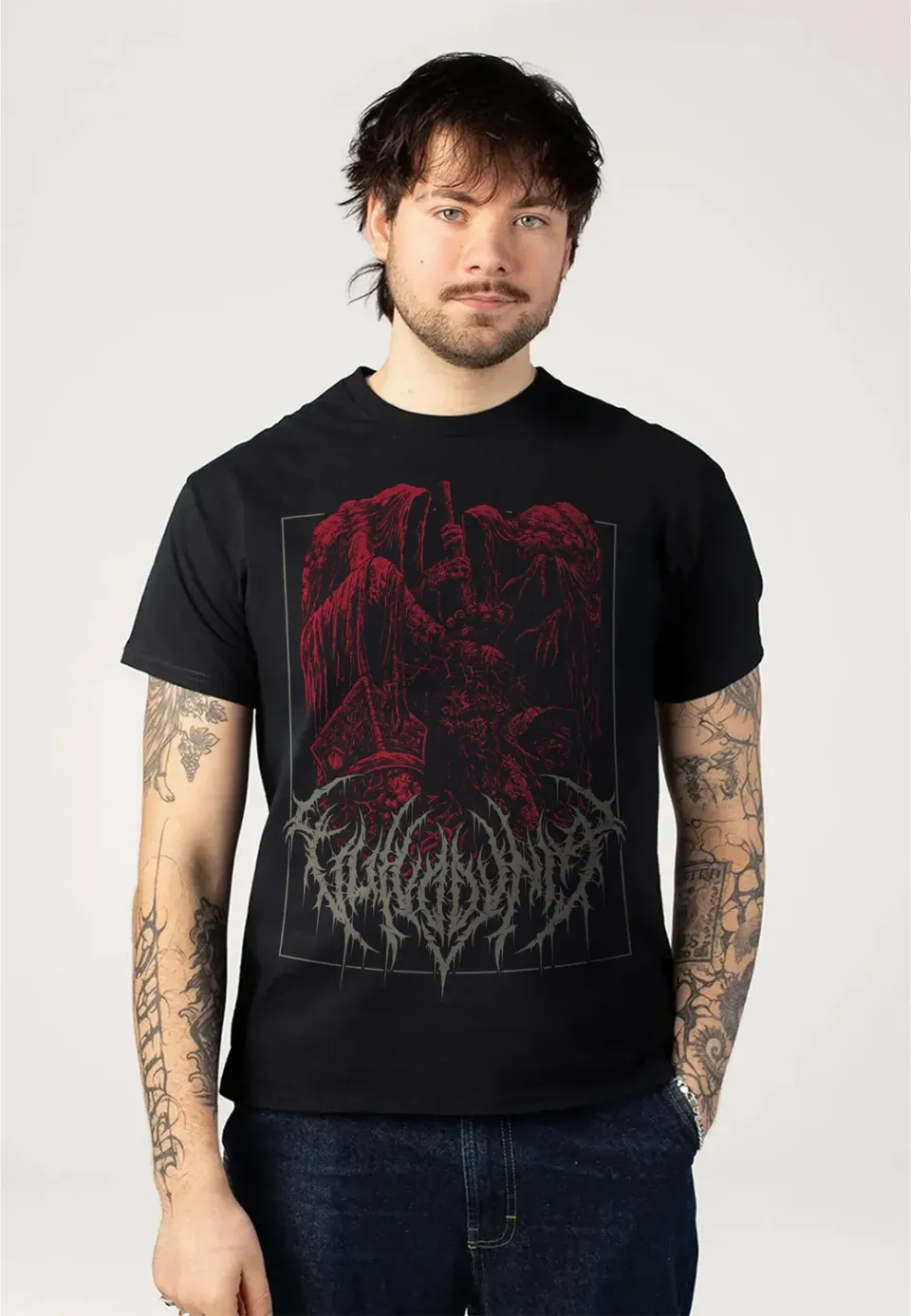 Impericon Reaper T-Shirt Schwarz Deathcore S-3XL
