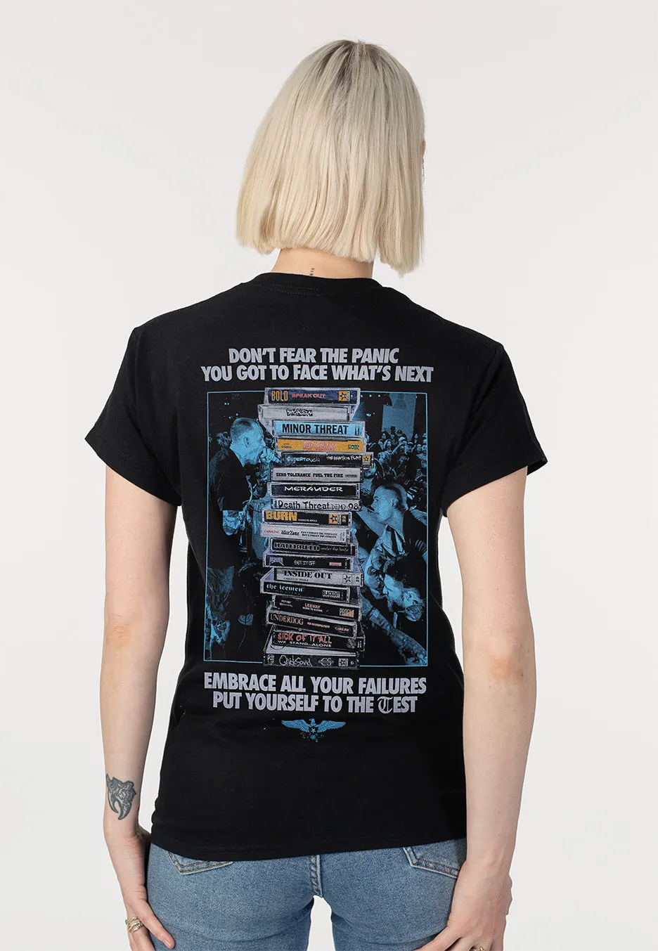 Impericon Tapes T-Shirt Schwarz Jersey Unisex