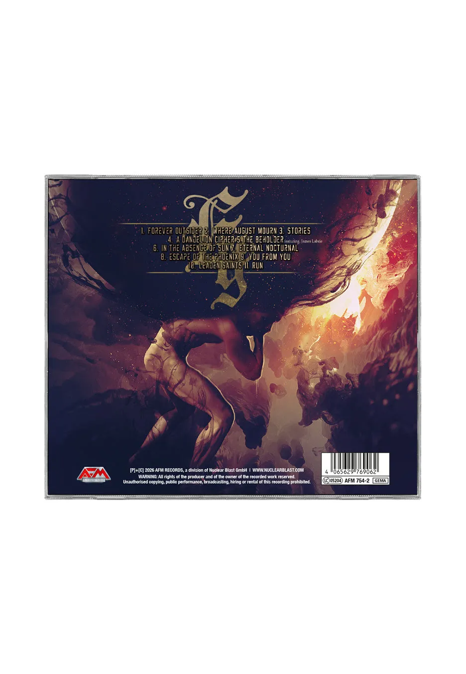 Evergrey Escape Of The Phoenix CD Heavy Metal Album