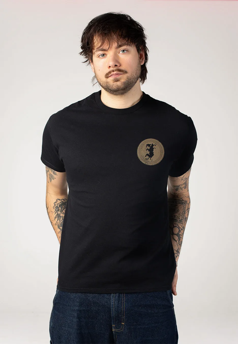 Amen T-Shirt Schwarz Baumwolle