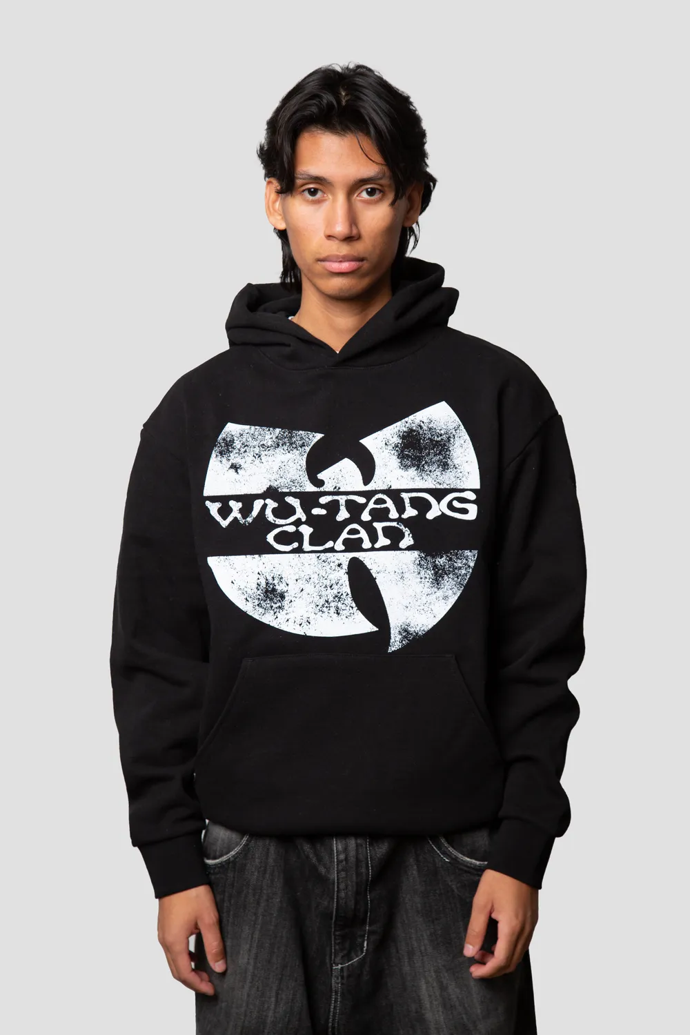 Wu-Tang Faded 36 Hoodie Kapuzenpulli Grau