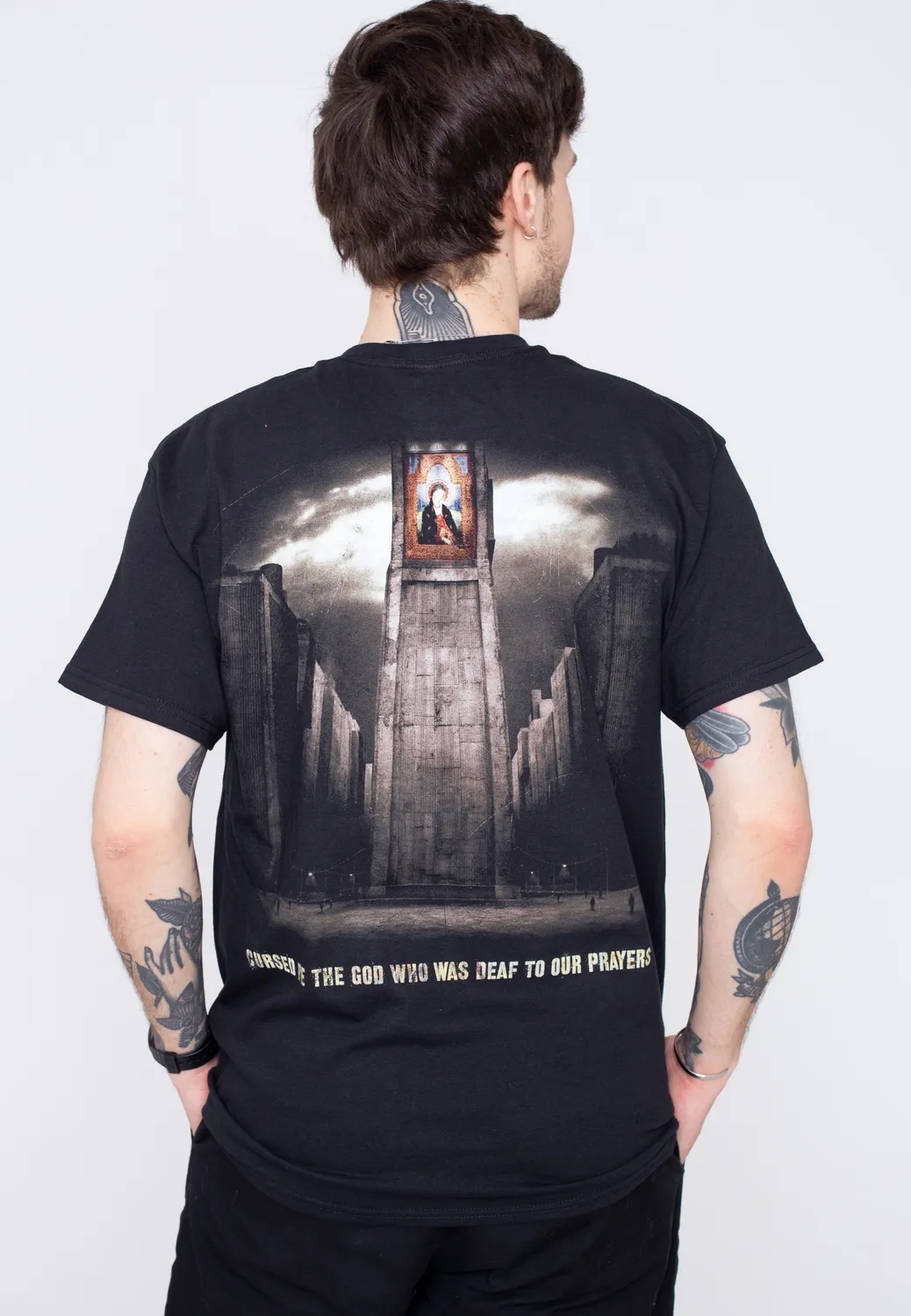 Impericon Deaf To Our Prayers Cover T-Shirt schwarz