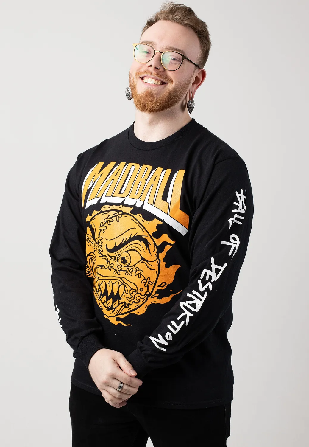 Impericon Ball Of Destruction Longsleeve schwarz Unisex