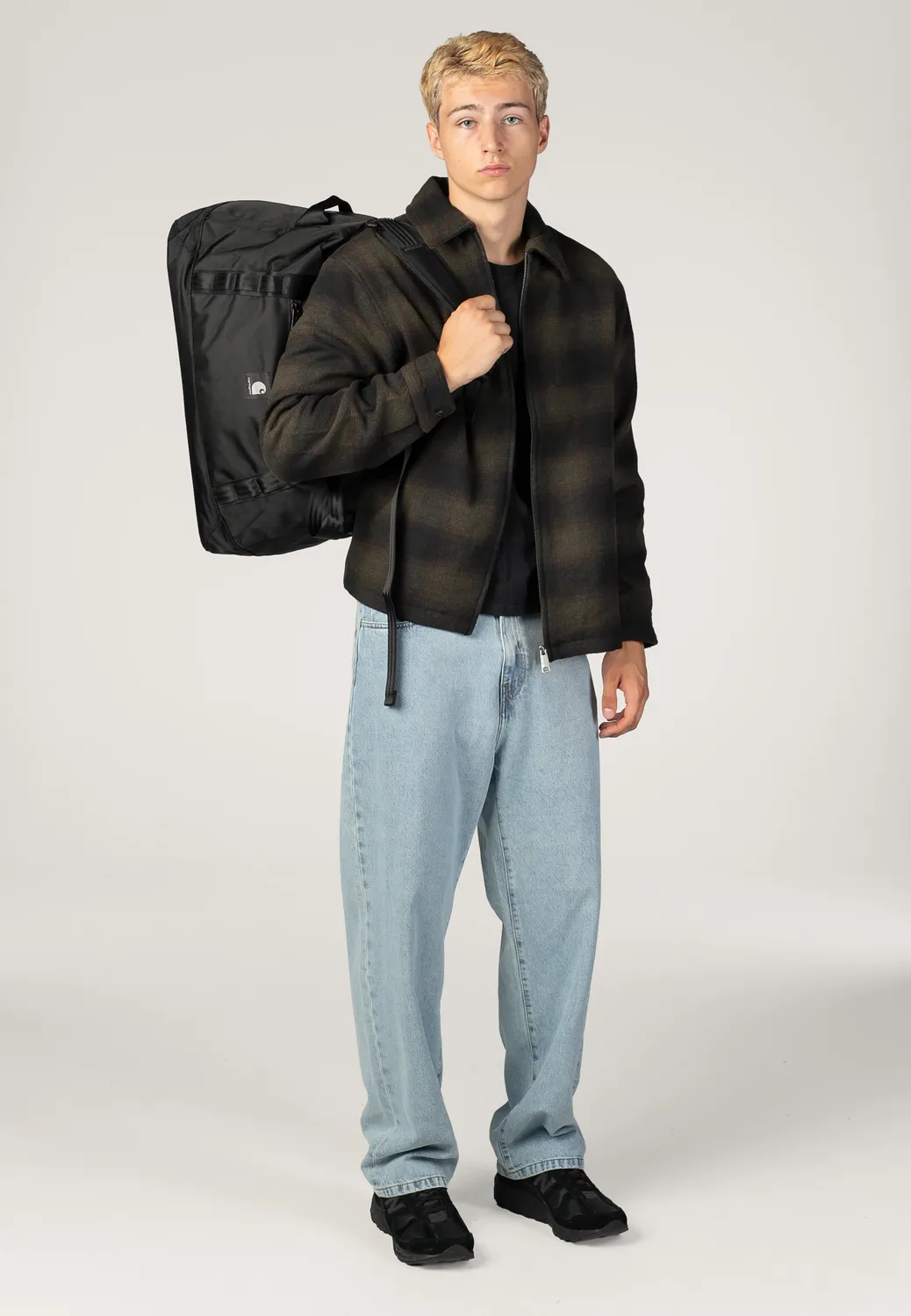Alton Check Cypress Jacke grün Twill Herren