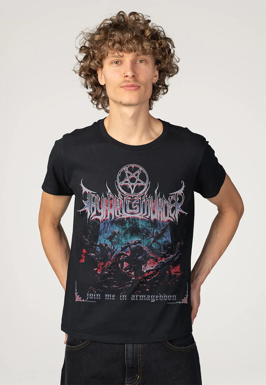 Impericon Join Me T-Shirt schwarz Jersey Unisex
