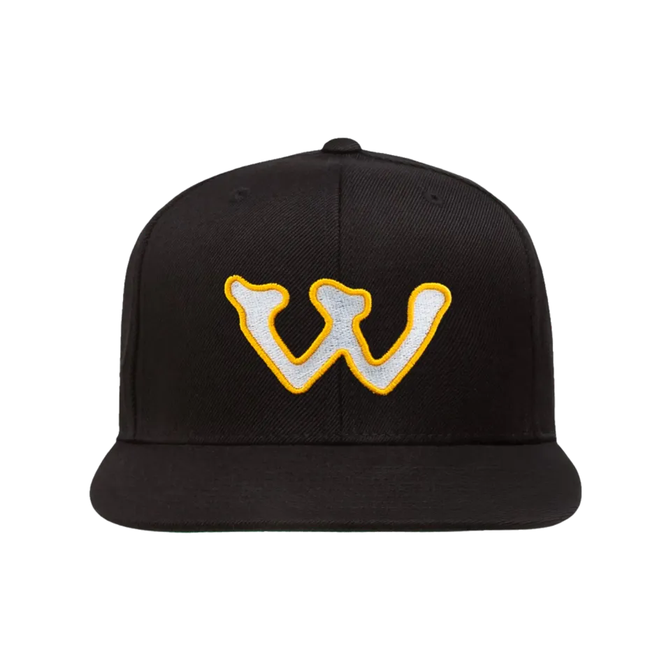 Wu-Tang Nuthin to F Wit Cap Snapback Schwarz Acryl Wolle