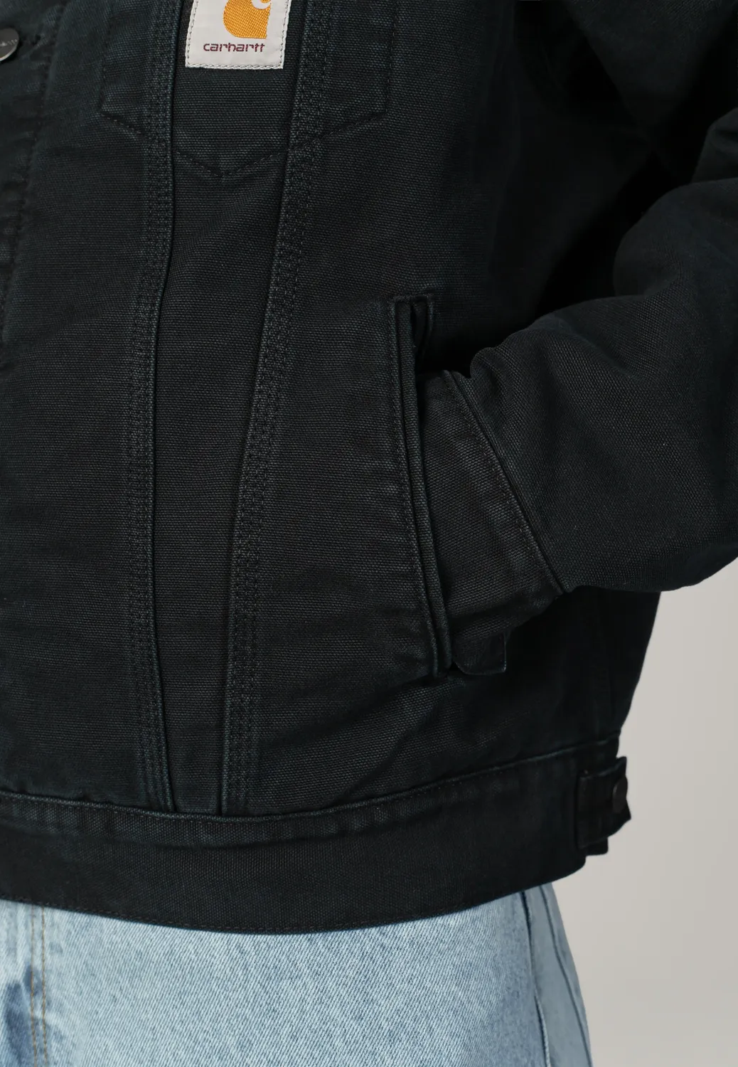 Impericon OG Trucker Stone Canvas Jacke schwarz